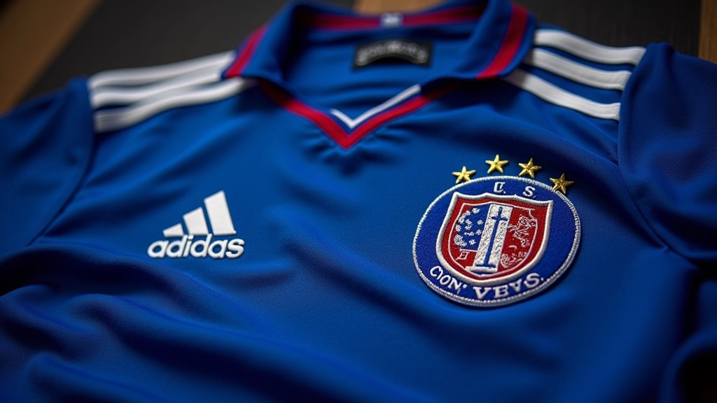 Détails d'authentification d'un maillot Adidas vintage montrant les étiquettes et les coutures originales