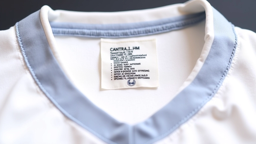 Comparaison des étiquettes authentiques du maillot blanc 1998 avec les détails de fabrication visibles
